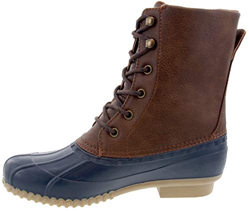 London Fog Womens Wonder Cold Weather Duck Boot Navy 10 M Us #TOP6