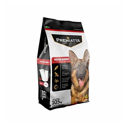 Ração Premiatta Raças Específicas Pastor Alemão Adultos 10,5kg (30x 350g)