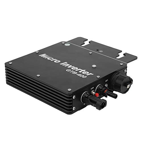 Witekey High Efficiency Micro Solar Power Grid Tie Inverter, Micro Inverter, Aluminum Alloy Convenient Installation for Home Use Outdoor(AC110-130V)