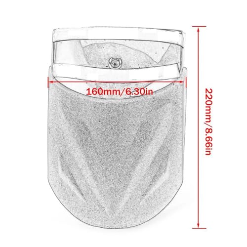 Extension garde-boue avant moto finition premium Suzuki SV650X - 6