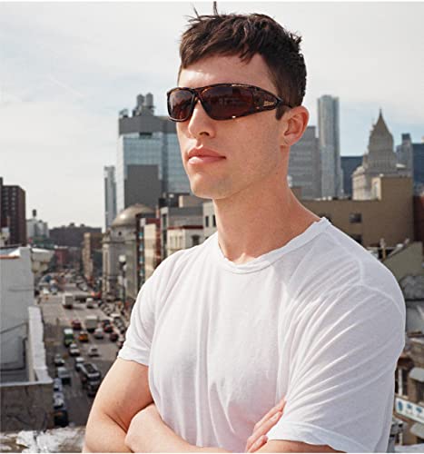 BluBlocker, Demi-Tortoise Viper Sunglasses with Scratch Resistant Lens | Blocks 100% of Blue Light and UVA & UVB Rays | Gender Neutral - Men, Women & Everyone | 2721K | Blue Light Glasses | Sunglasses2