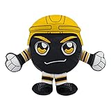 Bleacher Creatures Boston Bruins 8" Kuricha Hockey Puck Sitting Plushies- Soft Chibi Inspired Plush