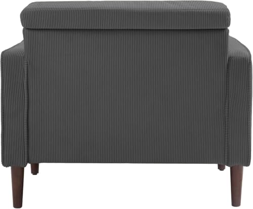 Sillón Plegable Corduroy Gris miniatura 7