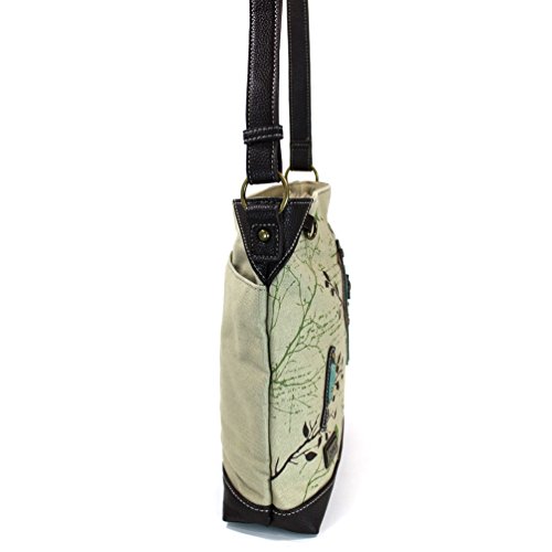 CHALA Safari Forest Canvas Crossbody Messenger Bag 11.5 x 11.5 Medium Size4