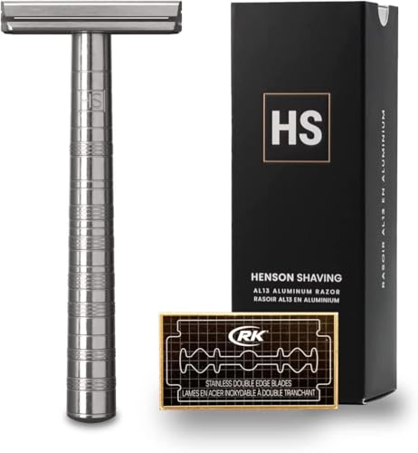 【正規品/メーカー保証付】HENSON SHAVING AL13 シェーバー MEDIUM(AIRCRAFT ALUMINUM) 替刃5枚付 深剃りモデル【耐久性が高く、深剃りしたい方におすすめ】 【正規品/メーカー保証付】HENSON SHAVING AL13 シェーバー MEDIUM(AIRCRAFT ALUMINUM) 替刃5枚付 深剃りモデル【耐久性が高く、深剃りしたい方におすすめ】