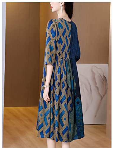 Robe longue décontractée en soie pour vos douces soirées d'été