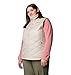 Columbia Womens Heavenly II Insulated Puffer Vest, Dark Stone, 2X