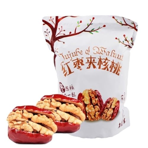 Jujube Dates with Walnuts 17.6 oz（500g） - Natural Chinese Red
