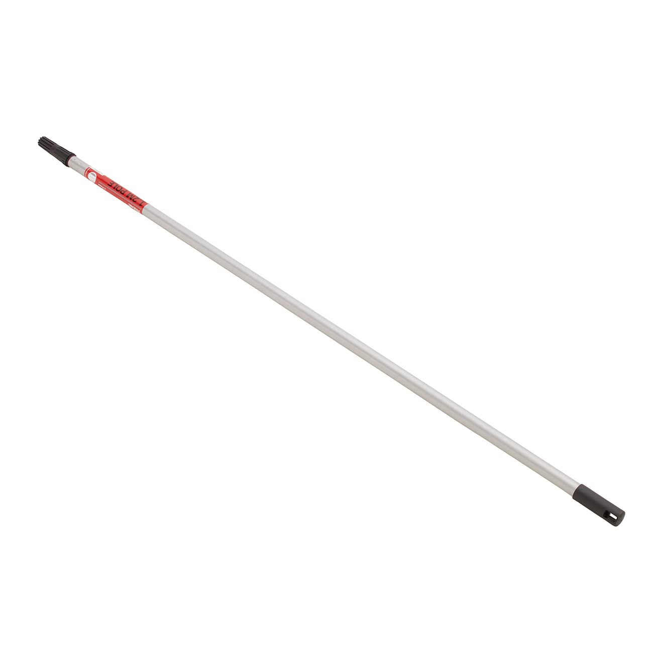 ProDec Perche en acier de longueur fixe 1,2 m pour montures de rouleau, compatible avec les montures à visser et à emboîter