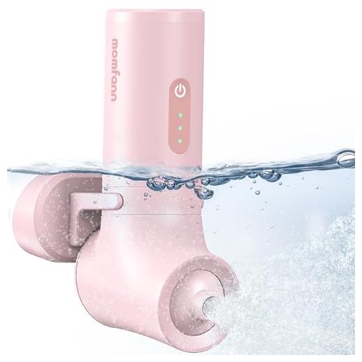 Bath Jet Spa, Cordless Portable Bathtub Accessories with 3-Level Adjustable Speed, Bubble Maker/Bath Jet Mode, Bathtub Jets for Home Spa, Relaxing (Light Pink)