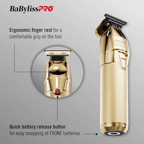 BaBylissPRO FXONE GOLDFX wszystkie metalowe trymer