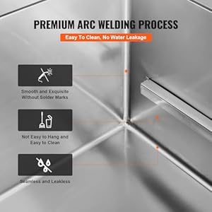 VEVOR 38" Pet Dog Bathing Station w/Ramp, Professional Stainless Steel Dog Grooming Tub w/Storage Drawer, Floor Grate, Faucet, Dog Bathtub for Large,Medium,Small Pets, Washing Sink for Home(Left) VEVOR 38 Pet Dog Bathing Station wRamp Professional Stainless Steel Dog Grooming Tub wStorage Drawer Floor Grate Faucet Dog Bathtub for LargeMediumSmall Pets Washing Sink for HomeLeft