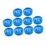HEALEEP 10Stücke PC Wasserflaschenkappen Nicht Verschüttete Kappen Langlebige Sichere Wasserkrugkappen für Wasserspender Einfaches Design Kompatibel mit Meisten Behältern