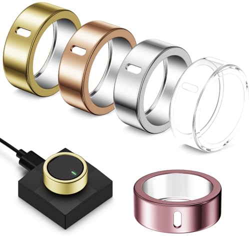 Hexasider 5 Pack Cover for Ultrahuman Ring Air Anti-Scratch TPU Protector Compatible with Ultrahuman Ring Case Accessories for Women Men Working Out Gym (Size 13)