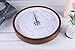 Tabic Planeteco Ocean Master Tide Clock - Stylish Home Decor Accessory with High-Low Tide Display - Elegant Wall Clock Design - Ideal for Planning Beach and Ocean Activities - Dark Stain