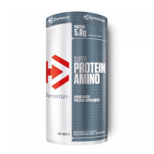 Dymatize Super Protéine Amino Tabs 501 Standard Acides Aminés Bcaa
