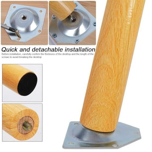 La mejor comparación de Patas de madera para mesas comprados en linea. 5 Imagen adicional