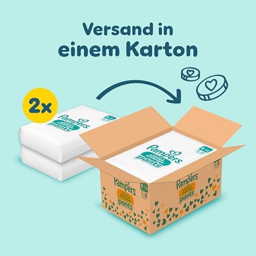 Pampers Premium Protection Pants Size 6, 132 Nappies, 13 kg - 19 kg, with 360° Fit and Soft Anti-Leak Cuffs for Our Best Comfort and Protection - View 5