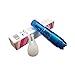 MEILALA Mini Travel Full Body Massage,Waterproof Pocket Massager (Blue)
