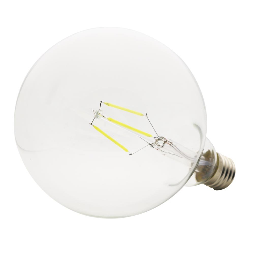 5 sztuk 4 W G125 E27 LED kulka nitkowa zimna biel 6000 K śruba Edisona 125 mm LED antyczna żarówka 30 W zamiennik żarówki AC 220 V