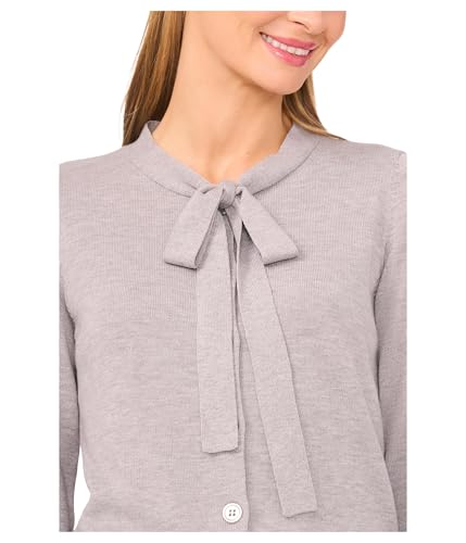 CeCe Women's Tie Neck Cardigan3