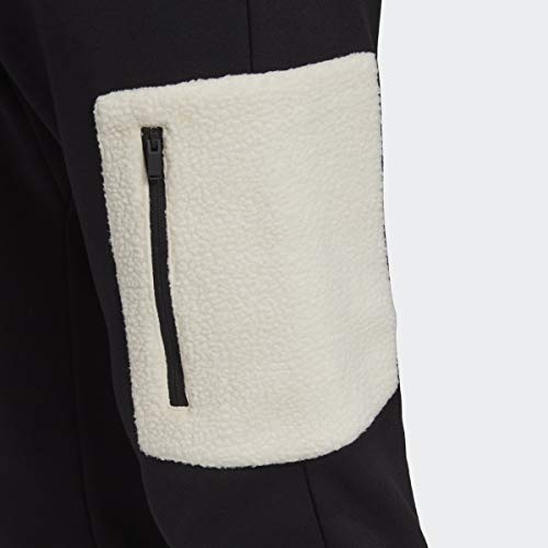 adidas pantalon d'hiver de jogging chaud pour homme noir taille M - 7