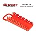 Ernst Manufacturing - 5072-Red Gripper Stubby Wrench Organizer, 7 Tool, Red