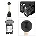 4 Position Magnetic Return Starter Replacement Joystick Control Joystick Switch Black Spring Return Switch for Home Industry