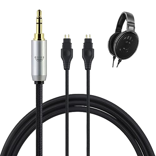 okcsc TCHD650 �w�b�h�z���P�[�u�� ���P�[�u�� �C���z���E�w�b�h�z���p SENNHEISER�p HD650�EHD600�EHD580�EHD535�EHD545�EHD565�EHD265�ɓK�� OFC 4�c ����2.0m 3.5mm