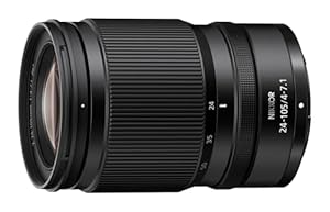 Nikon NIKKOR Z 24-105mm f/4-7.1 (Allround-Objektiv für Vollformatkameras durch großen Brennweitenbereich, ideal für Reisen durch EIN geringes Gewicht von 350g)