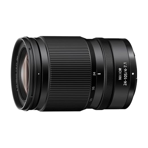 Nikon NIKKOR Z 24-105mm f/4-7.1 (Allround-Objektiv für Vollformatkameras durch großen Brennweitenbereich, ideal für Reisen durch EIN geringes Gewicht von 350g)