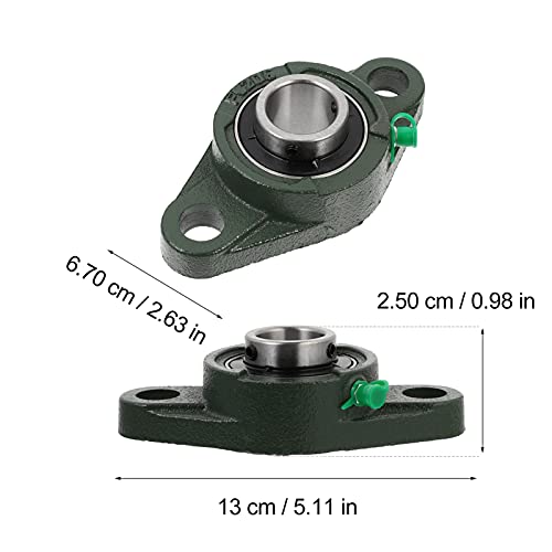 ULTECHNOVO Saco de Pcs UCFL205 2 1 Durável Blocos de Descanso Rolamentos Rolamentos Esféricos Exteri