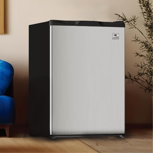 ARCTIC CHEF RFR465 4.6 Refrigerator, Stainless Steel Door, 4.5 cu ft, Stainless