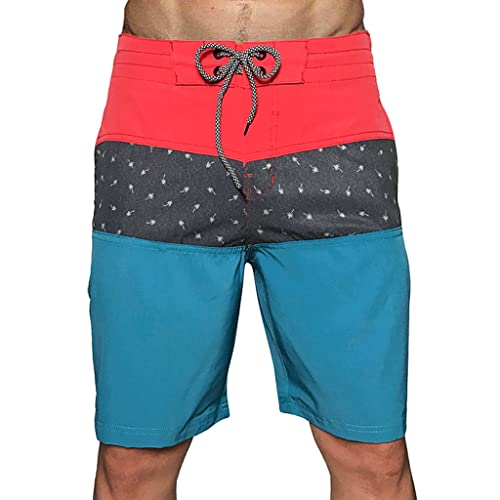 Short borad hommes sports de surf YXWYXWA bleu azur