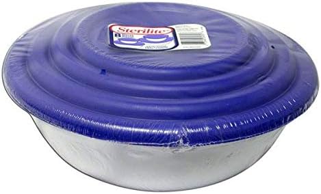 Miniatura 2 de Sterilite 07479406 - Juego de 6 cuencos de plástico cubiertos de cocina de 8 piezas con tapa
