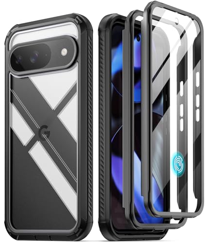 Coque Google Pixel 9 / 9 Pro Poetic Guardian avec protection écran intégrée