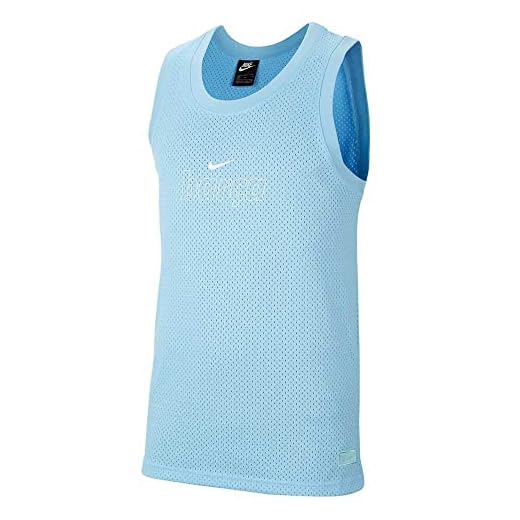 Nike FCB M NSW Tank Knit BW Débardeur pour Homme, Lagoon Pulse/White, XL