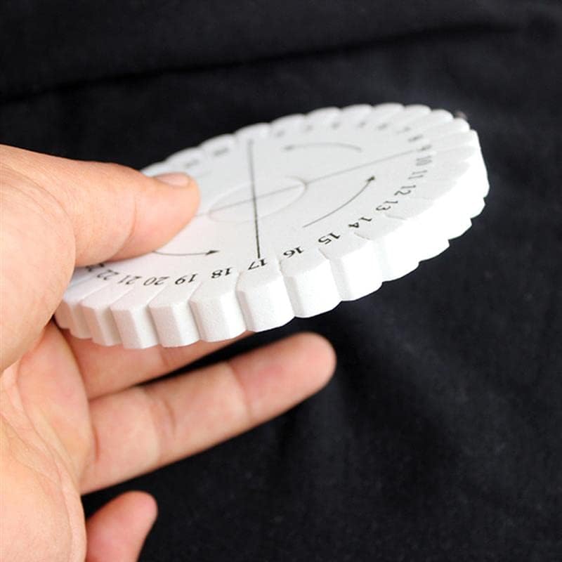 4pcs Bracelet Knitting Kumihimo Disc DIY Bracelet Loom Rope Braiding Disc Winding Rope Knitting Weaving Jewelry Desgin Board - (Color: White, Size: 15X15CM)