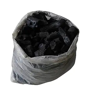 Wood Charcoal for Barbecue/Angeethi/Grill/Tandoor/Sigdi - (5 Kg)