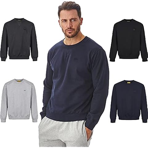 Iron Mountain Sudadera de lana para hombre azul pequeña Cover