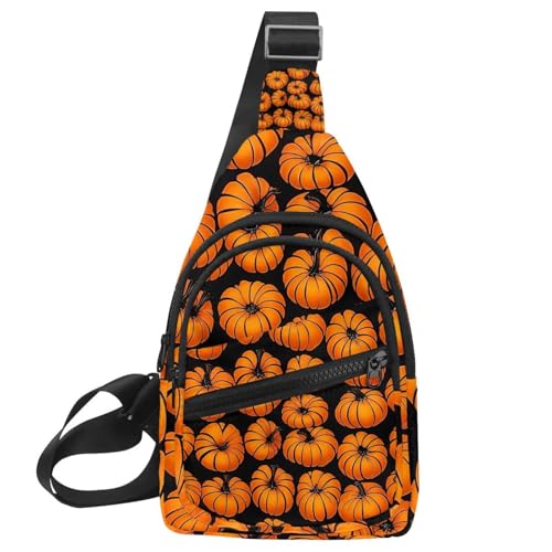 Sac à bandoulière réglable Helloween Pumkins pour vélotaf et sport