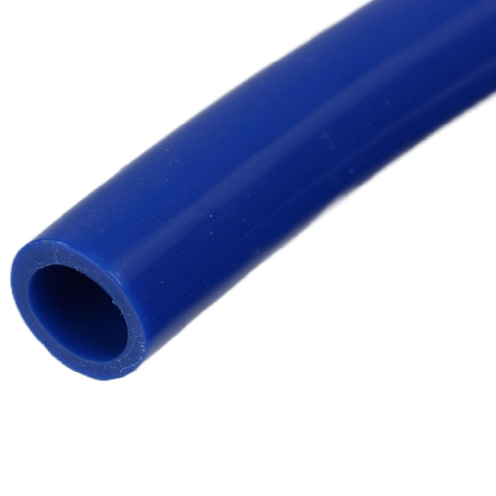 Lot de 2 tuyaux d'eau potable pour eau chaude et froide - 2,5 m - 10 x 2 mm - Pour camping-car, caravane, camping - Rouge et bleu