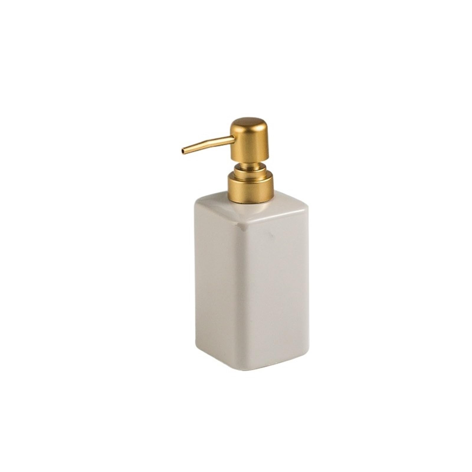 Bx9re7tk3g Gris Hand Wash Dispenser Ceramic Soap Dispenser With Pump Lotion Liquid For Shampoo Bathroom Kitchen Bathroom & Kitchen(Gris)
