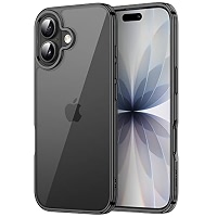 Funda Transparente JETech Para IPhone 17 Pro (6.3") - Anti-amarillamiento, Anti-golpes, Transparente Y Delgada
