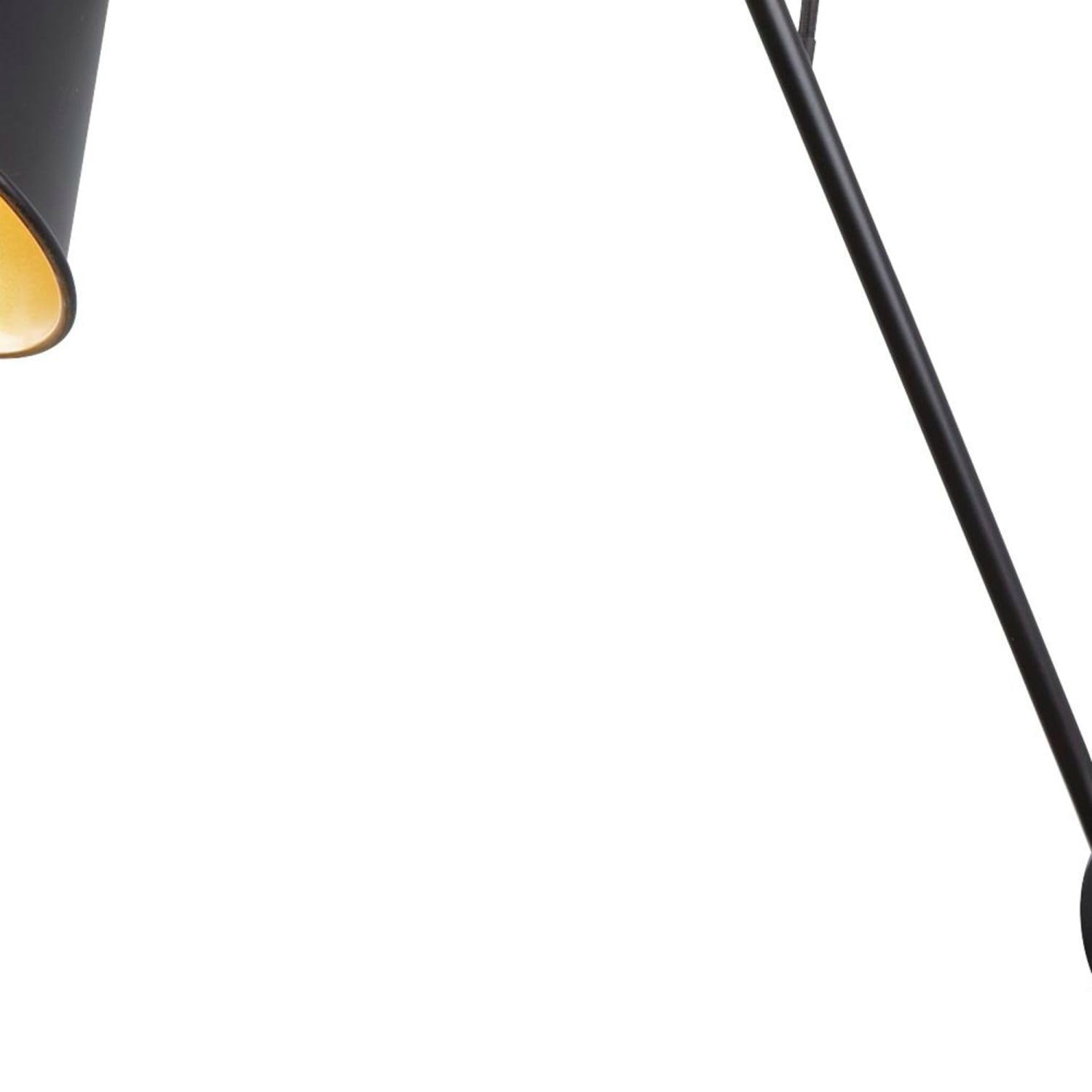 Lámpara de lectura de pared H: máx. 58 cm lámpara de pared articulada regulable con interruptor oro negro E27 lámpara de pared estudio lámpara de lectura salón