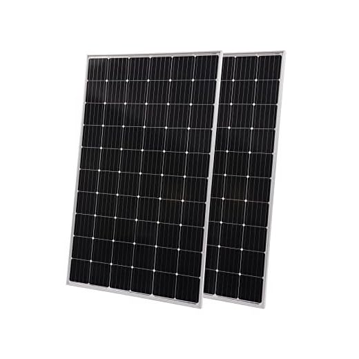 Technaxx Solar Balkonkraftwerk 600W TX-220 mit 2x325W Monocrystalline Solar Panel, 600W Wechselrichter und 5m Anschlusskabel – MPP Tracking, VDE konform, Ideal zur Abdeckung der Grundlast zu Hause