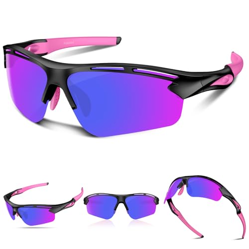 Polarized Sports Sunglasses for Men and Women