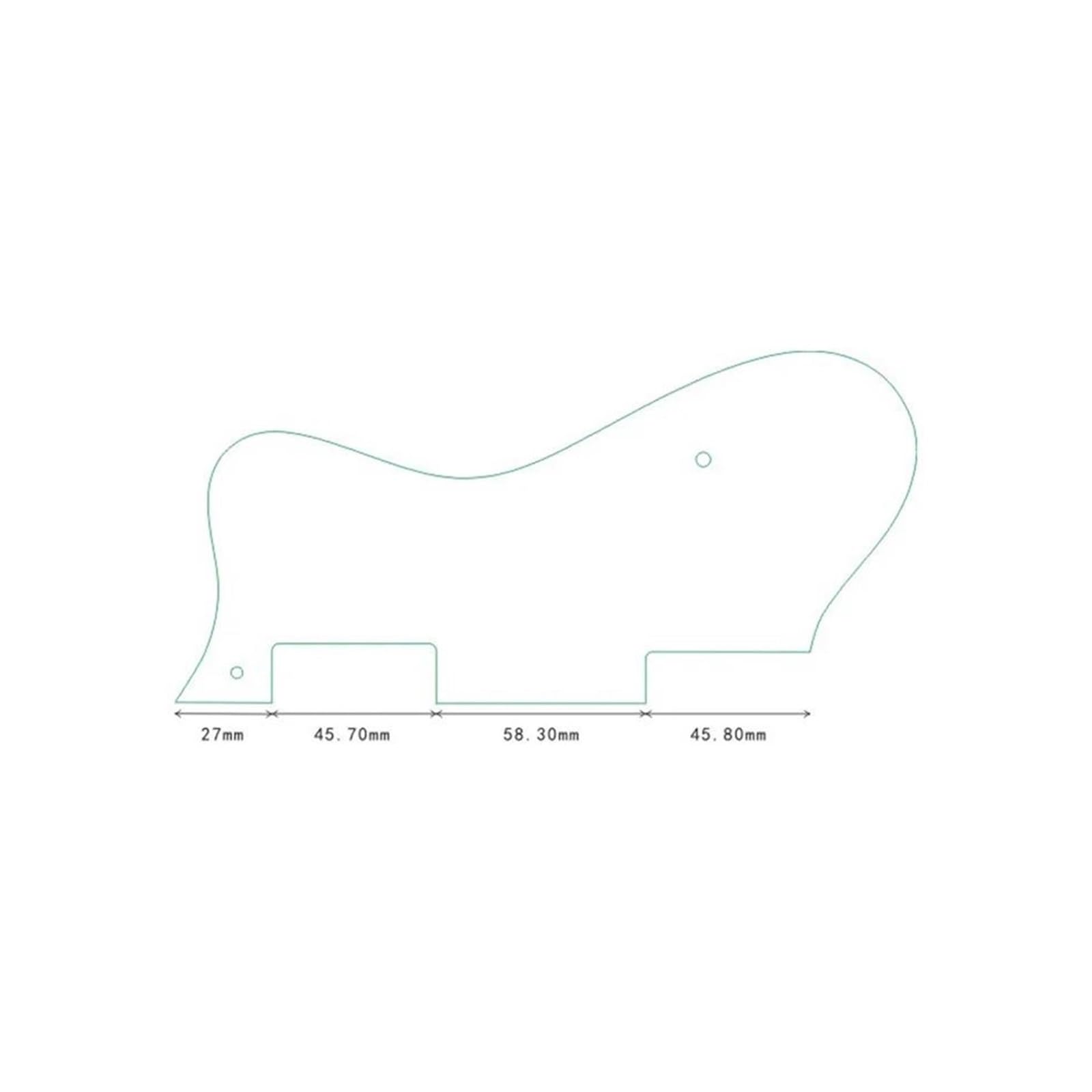 Pickguard Do Gitary Elektrycznej Pickguard Do Gitary Elektrycznej Akcesoria Dla Początkujących Przenośne Instrumenty(7)