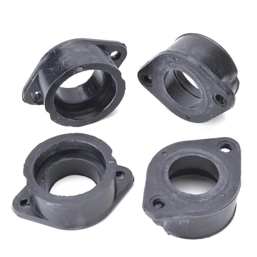 Adaptador de carburador para colector de admisión de moto KZ650 y tubo de interfaz de goma