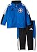 adidas Baby Boys' Tricot Jacket and Pant Set, Blue, 24 Months